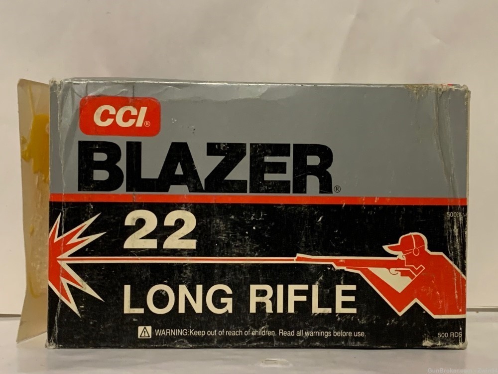 500 Rounds of CCI Blazer 22 Long Rifle -img-0