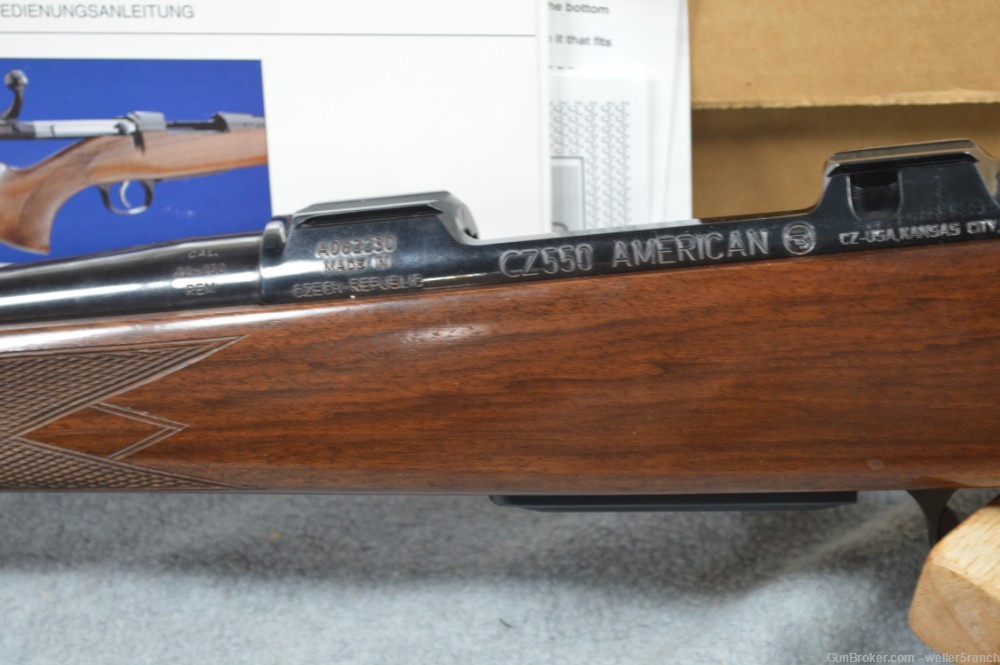CZ 550 American Detachable Mag 22-250 Remington Rare and Discontinued-img-15