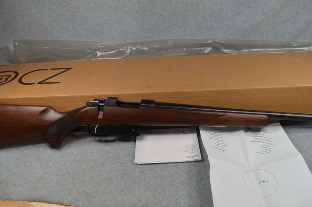 CZ 527 Varmint 204 Ruger New in Box Scarce and Discontinued-img-0