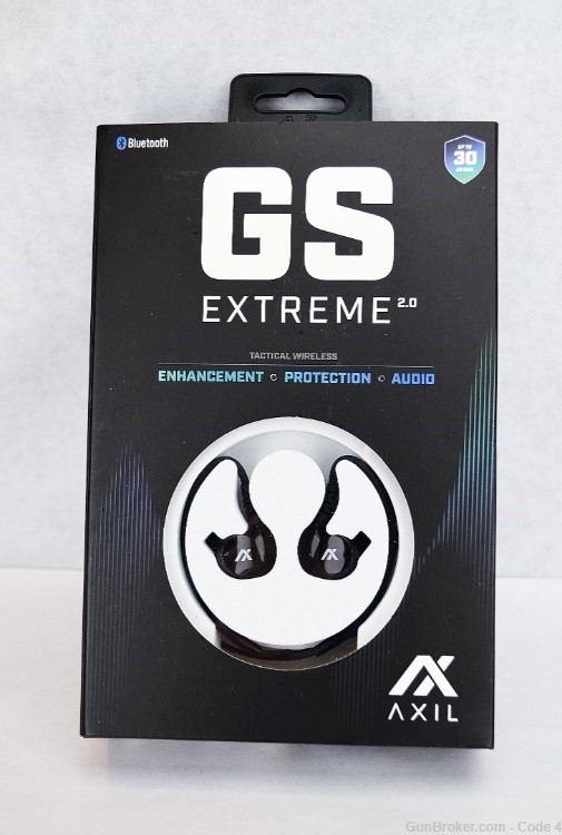 Axil GS Extreme 2.0 Bluetooth Rechargeable Hearing Protection NRR 29 db-img-1