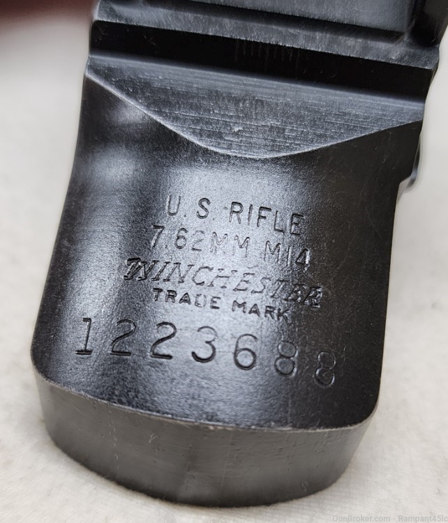 Winchester USGI M14 7.62MM demilled Receiver Heel-img-0