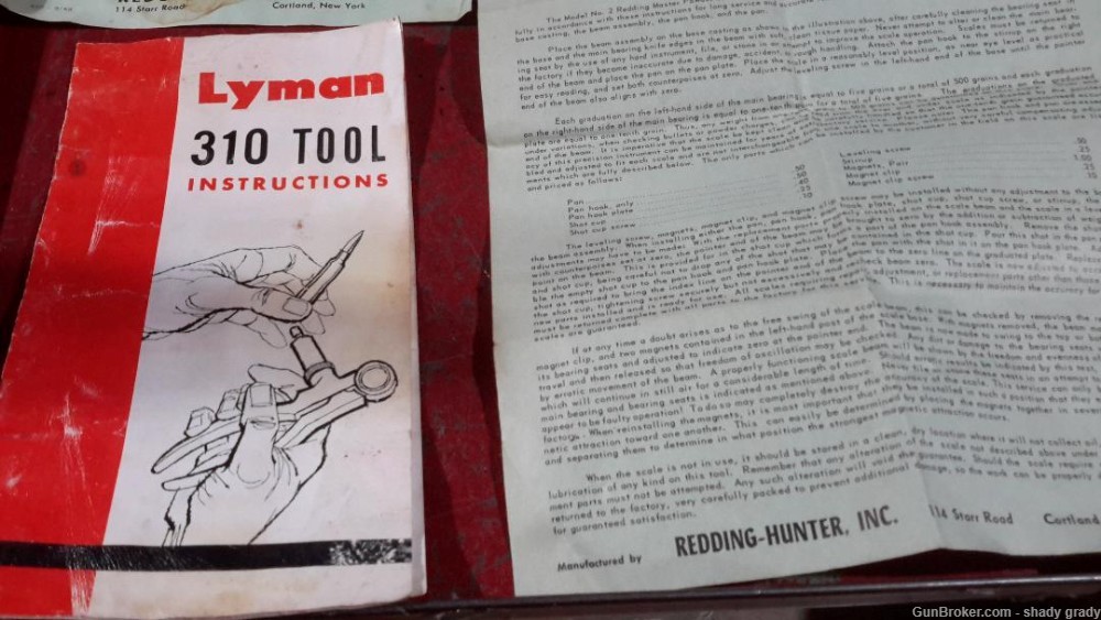 lyman 310 tool instructions  -img-1