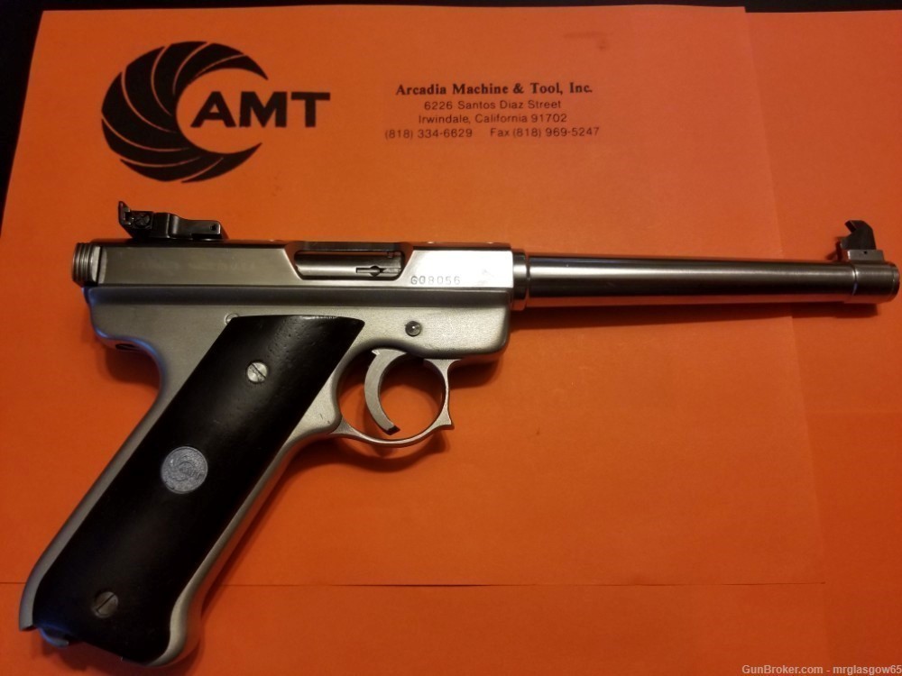 AMT Lightning - Baby Automag Style with Medallions - handgun grips-img-2