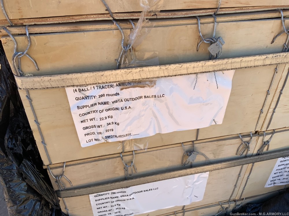 Pallet of Federal .50 BMG LAKEXMA557 M33/M17 4:1 Ball and Tracer Linked-img-7
