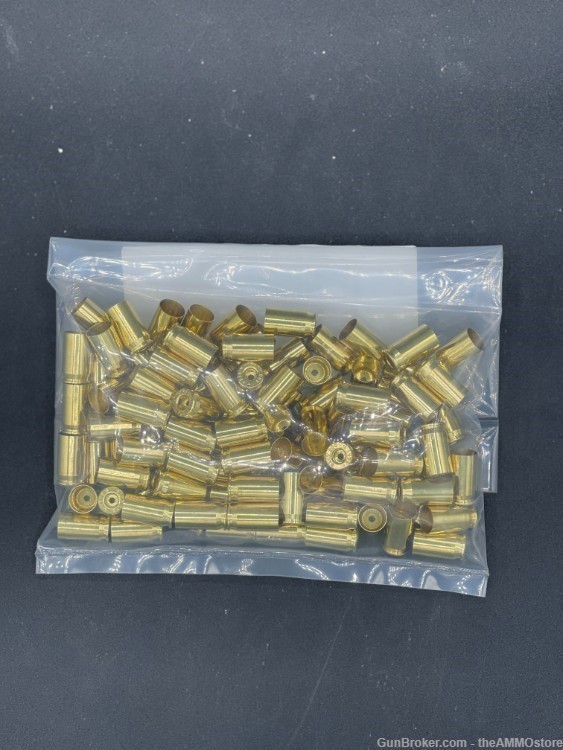380 ACP New Brass casing, 100 count bags -img-0