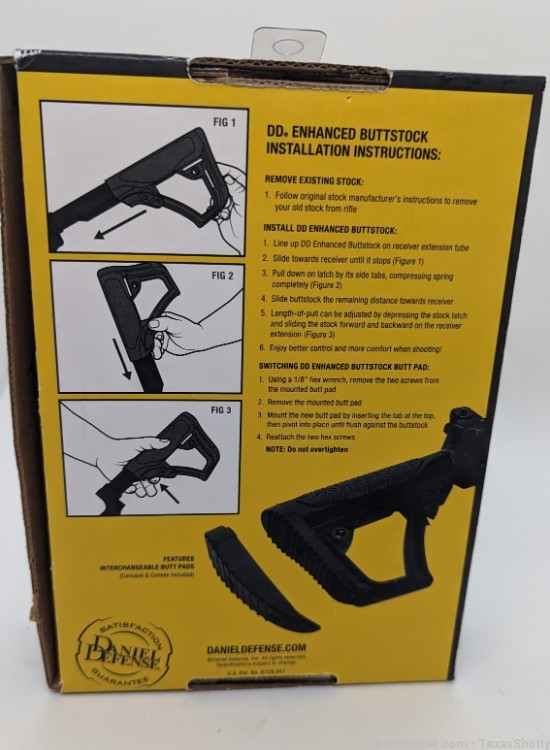 Daniel Defense Enhanced Buttstock w/ Aimsports Remington 870 Pistol Grip-img-11