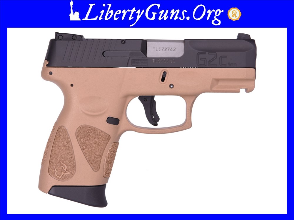 Taurus G2c EASY CARRY 9mm Blk-fde 3.2" 12+1. 725327616085-img-0