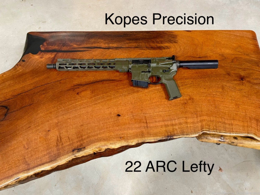 Spring Sale! Kopes Precision 22 ARC Pistol ODG Lefty Left Hand-img-0