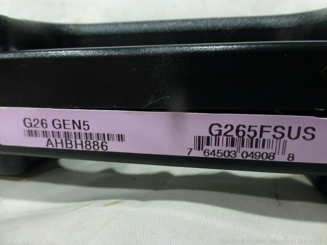 NIB Glock 26 Gen 5 (3) 10 rd Ambi Slide Release Black G264FSUS-img-5