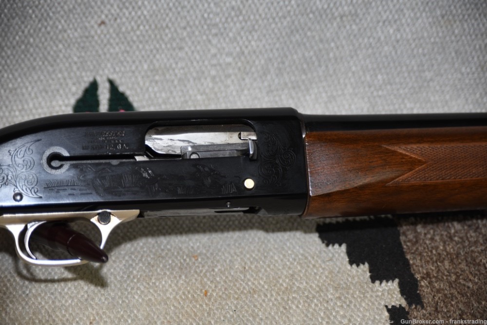 Winchester 59 semi auto shotgun 12 ga 28in bbl Mod choke Super condi 1963-img-13
