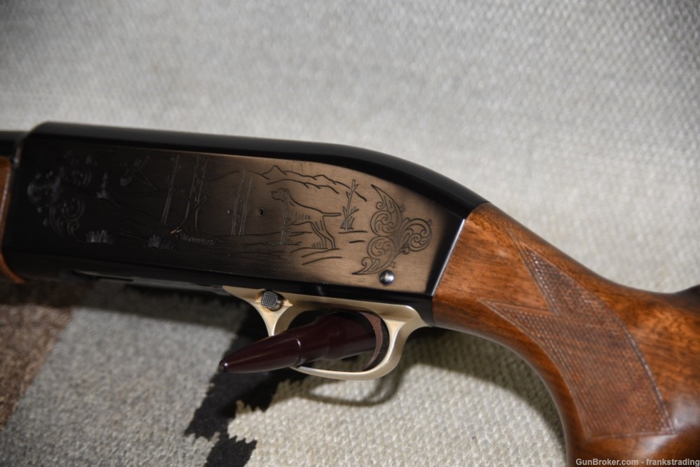 Winchester 59 semi auto shotgun 12 ga 28in bbl Mod choke Super condi 1963-img-3