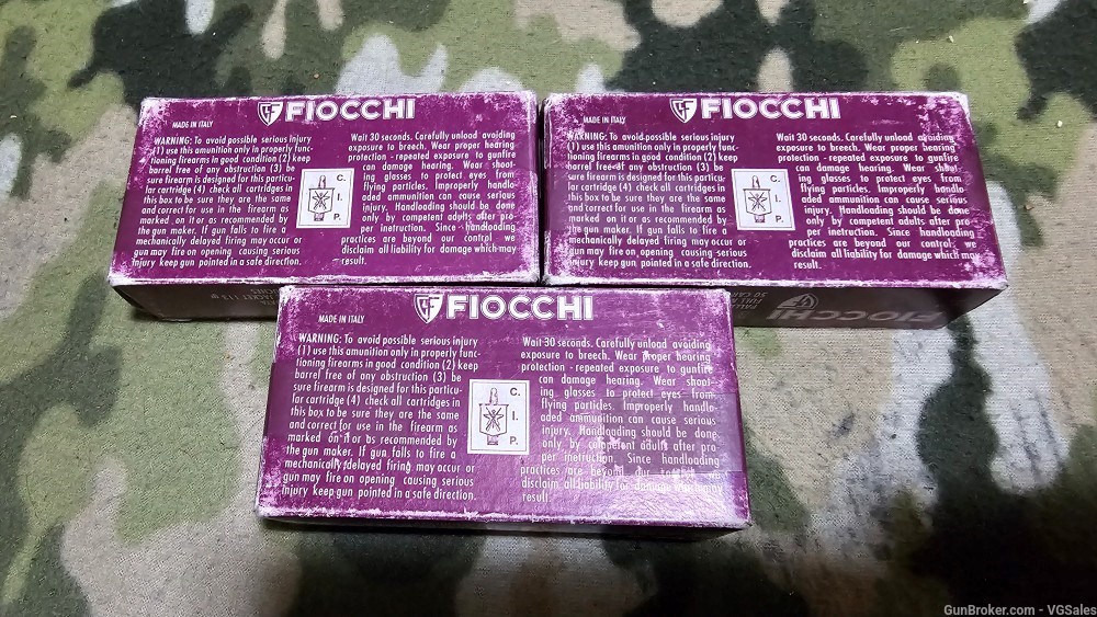 Fiocchi 8mm Roth Steyr 150 Rounds 3 Boxes FMJ 113 Grain-img-3