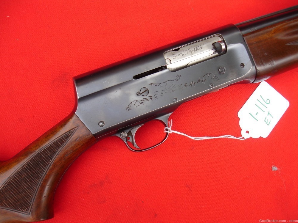 Remington The Sportsman 12 Gauge Semi-Auto Shotgun, Browning Patent ET-img-6