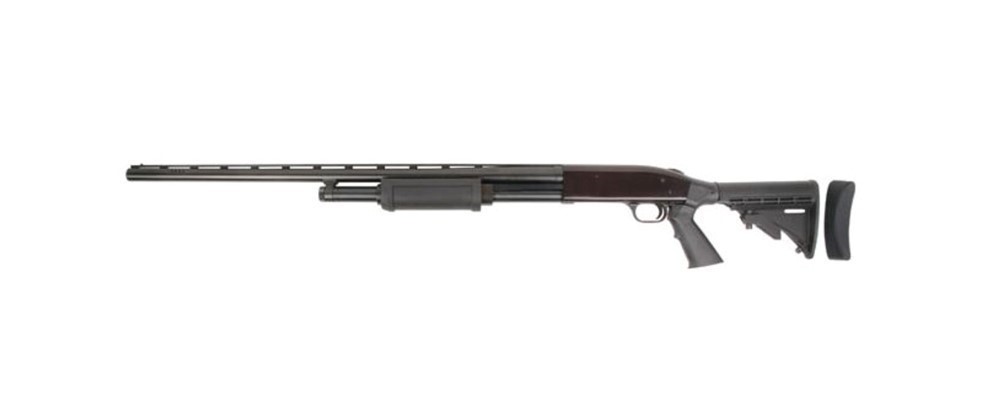 ATI Outdoor MRF6200 6 Pos Adj Shotgun Stock W/Pist Grip Std Forend Poly Blk-img-0