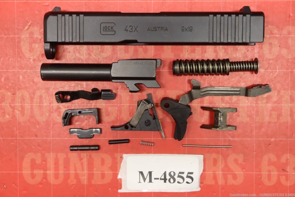 Glock 43X, 9MM Repair Parts-img-0