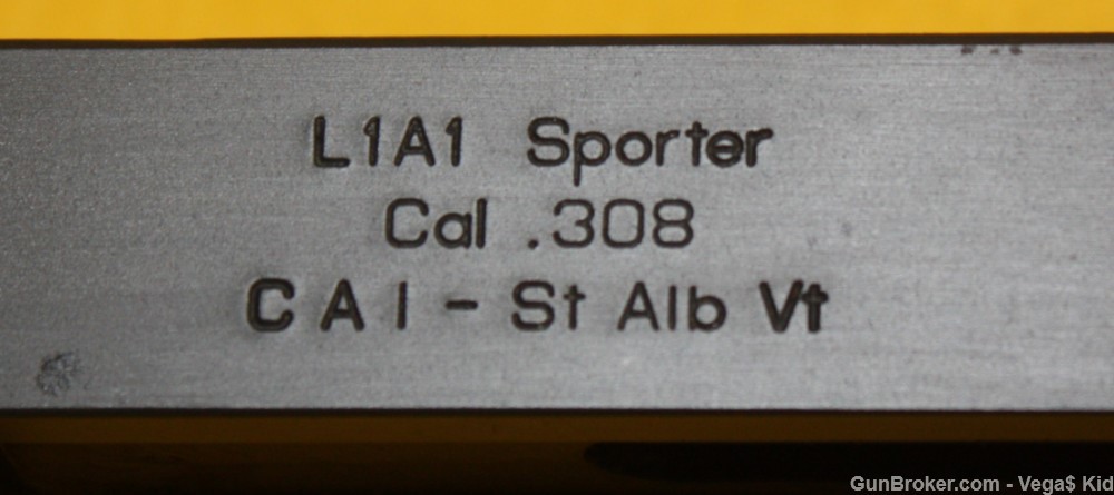 Century L1A1 Sporter FAL 308 Win Canada Imbel w/ Trilux L2A2 British Parts-img-71