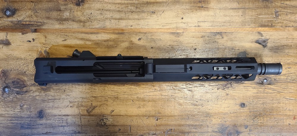 .308 M5 AR10 7.5" Pistol Upper Aero Precision Adj Gas Block and CH-img-2