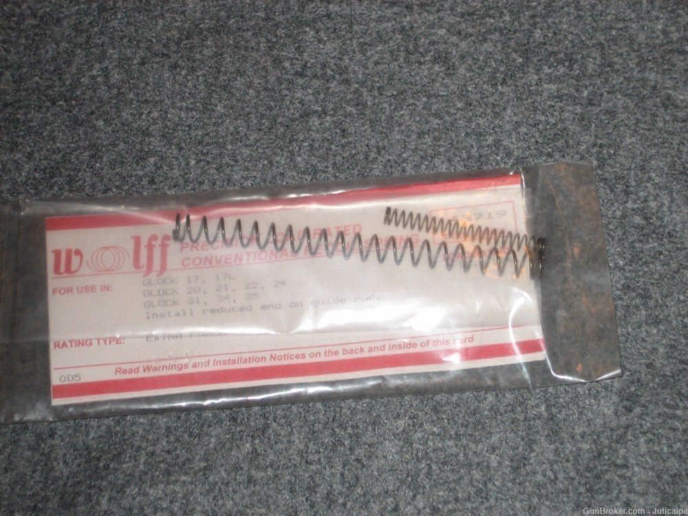 WOLFF 2 piece recoil springs for Glock 17-img-0