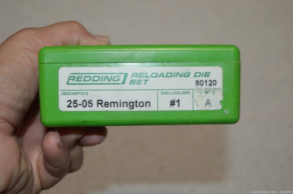 Redding 25-06 Remington Full Length Die SET-img-1