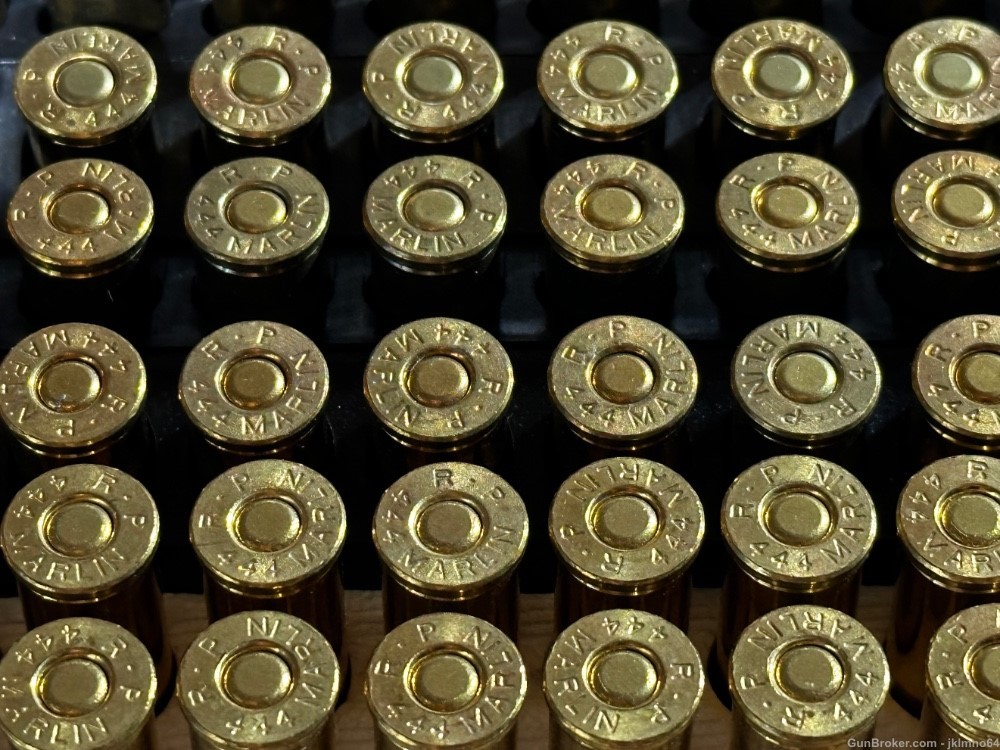 80 rounds of new old stock Remington 444 Marlin 240 grain SP ammo-img-3