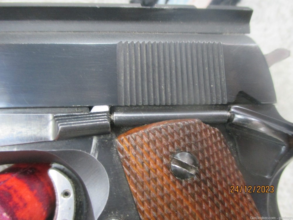 Colt Clark Custom Long slide Government Bullseye gun 45acp SEE PHOTOS!-img-5