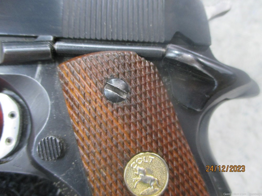 Colt Clark Custom Long slide Government Bullseye gun 45acp SEE PHOTOS!-img-7