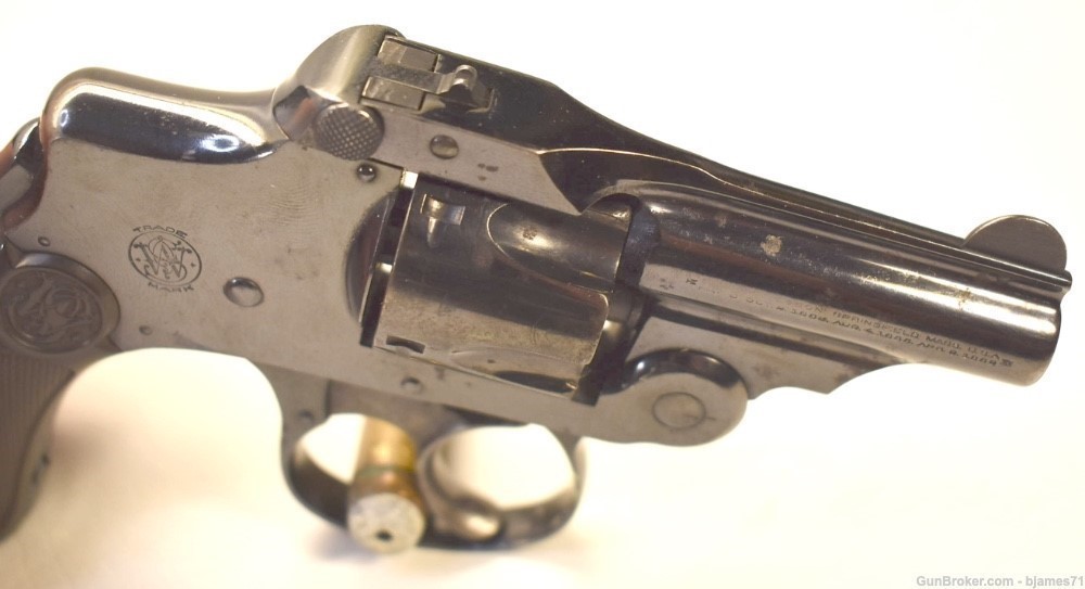 S&W Hammerless 2nd Model Bicycle Gun RARE WITH S&W LETTER-img-40