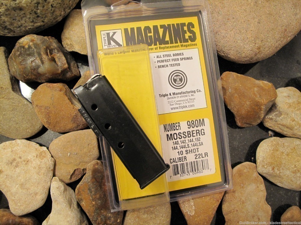 SINGLE Magazine for Mossberg Model 140 142 144 152 144ls 22 22lr Mag Mags-img-0