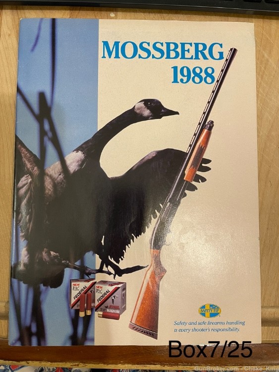 Original All Models Mossberg 1988 Product Catalog-img-0
