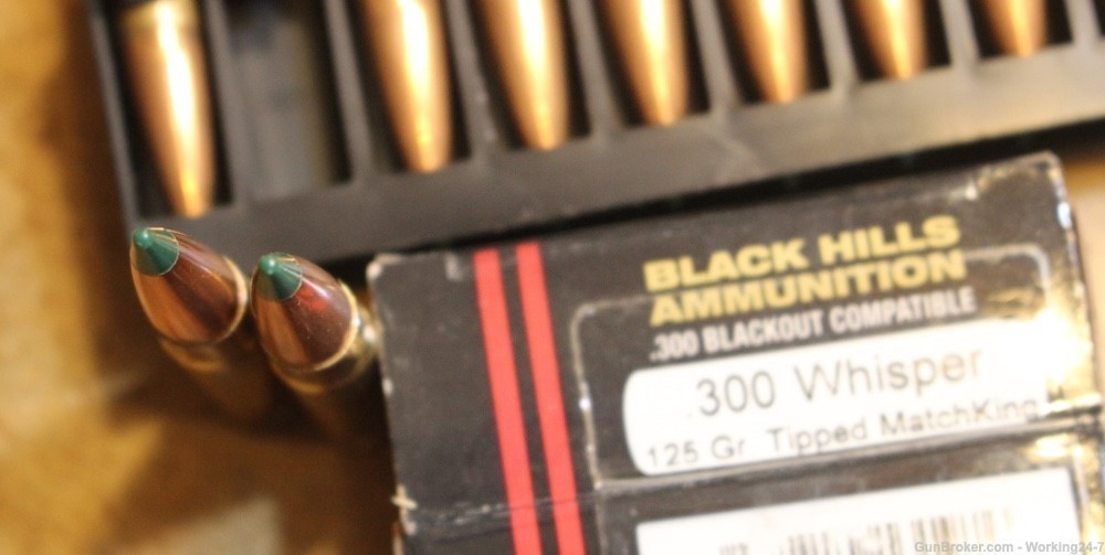 Black Hills Ammunition 300 AAC Blackout/Whisper 125 Gn 20 Rounds-img-3