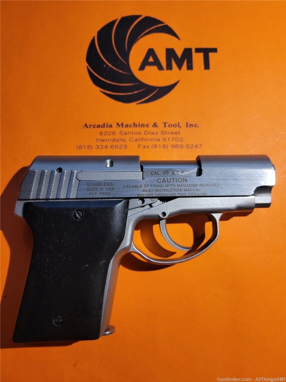 AMT Large Frame Backup Smooth grips (9mm, 40S&W, 45ACP, 38 Super, 400 CorBo-img-5