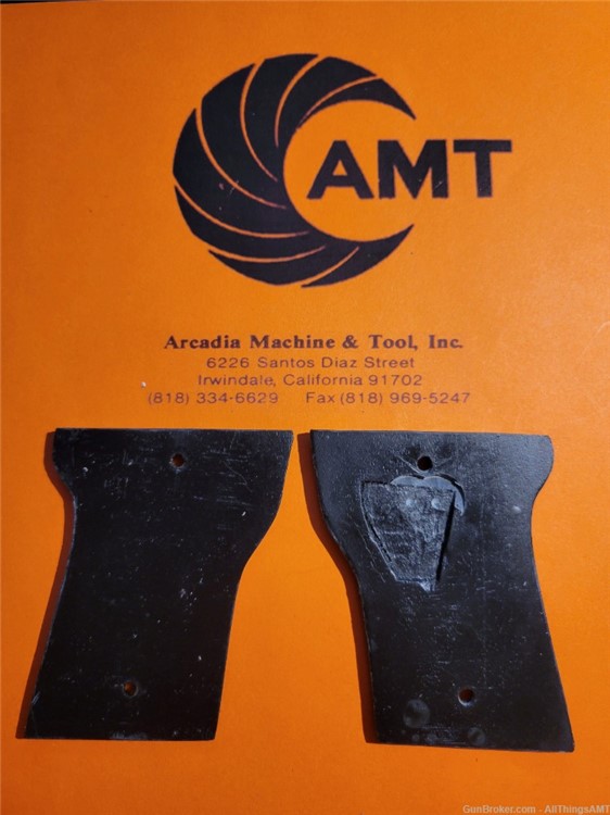 AMT Large Frame Backup Smooth grips (9mm, 40S&W, 45ACP, 38 Super, 400 CorBo-img-2