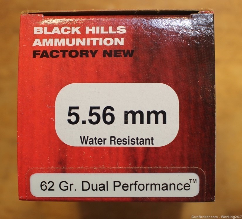 Black Hills 5.56mm 62 Gr Solid Copper Dual Performance Hollow Pt 50 Rds-img-4