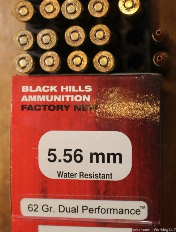 Black Hills 5.56mm 62 Gr Solid Copper Dual Performance Hollow Pt 50 Rds-img-3