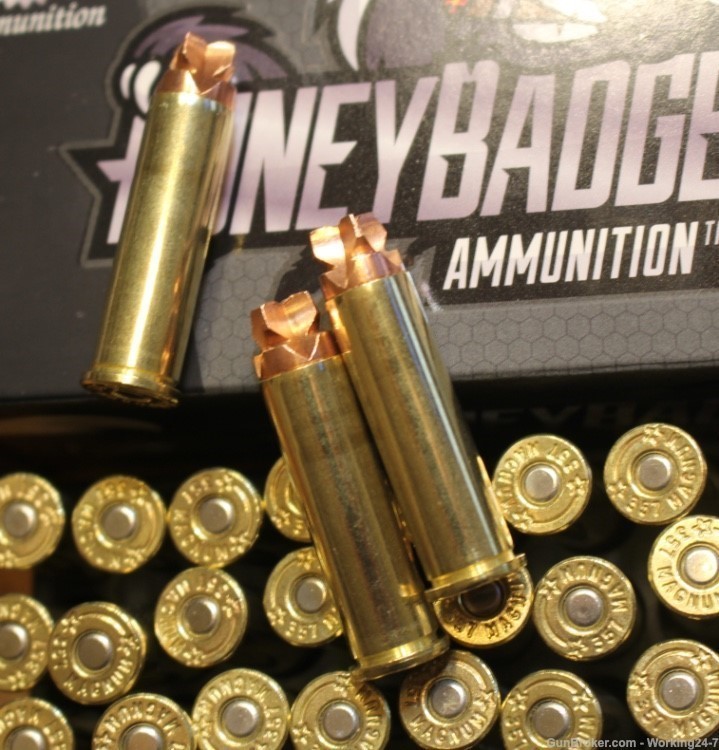 Black Hills .357 Magnum 127 Gr. HoneyBadger- Lead-Free- Box of 50-img-2