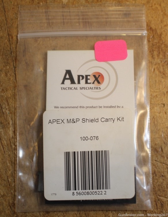 Apex Tactical Specialties Duty/Carry Kit for the S&W M&P Shield-img-0