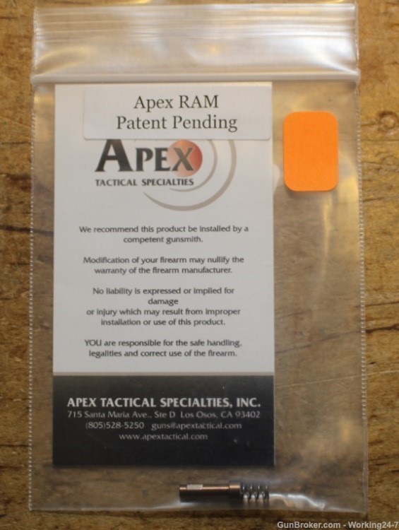 Apex Tactical Reset Assist Mechanism (RAM) S&W M&P Steel-img-0