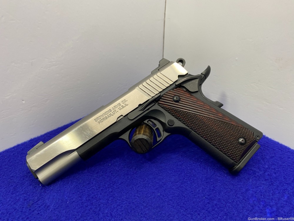 2017 Browning 1911-380 .380acp Two-Tone 4.25" *BLACK LABEL MEDALLION SS*   -img-4