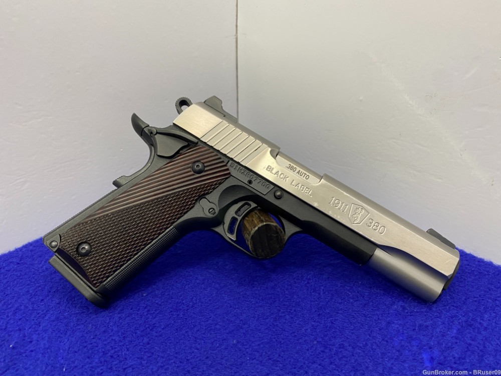 2017 Browning 1911-380 .380acp Two-Tone 4.25" *BLACK LABEL MEDALLION SS*   -img-15