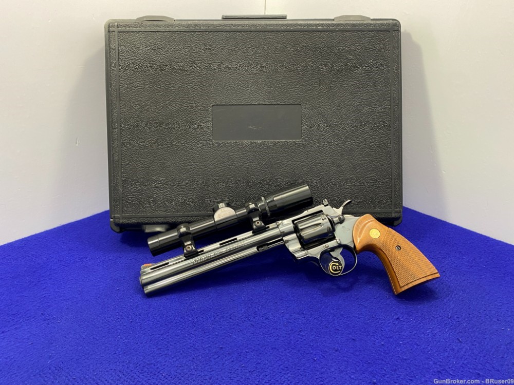 1988 Colt Python .357 Mag 8" *TEN-POINTER EDITION* Only 250 EVER Produced-img-3