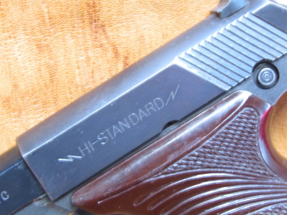 High Standard M-101 Dura-Matic 22 LR Semi Auto Pistol Made 1954 C&R Okay-img-11