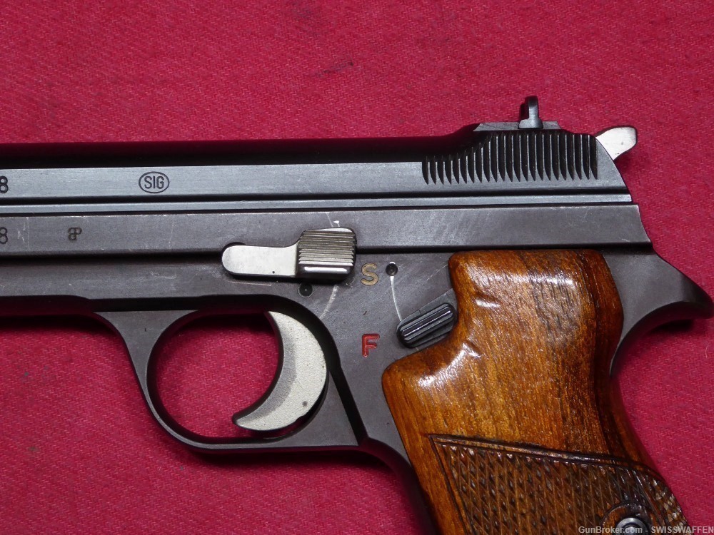 SWISS SIG P210 7.65mm/.30Luger ALL MATCHING *NEAR MINT* Swiss Made in 70's-img-3
