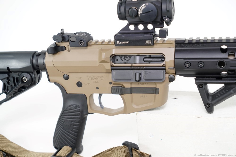 Wilson Combat AR9-G 9mm FDE with Aimpoint Micro T-2 SBR-img-10