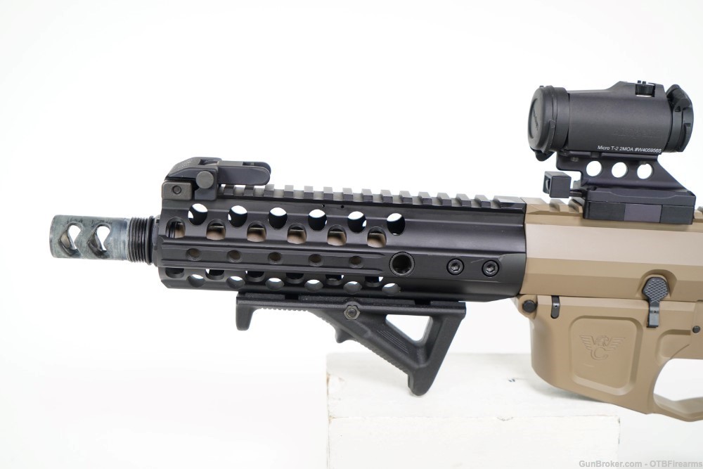 Wilson Combat AR9-G 9mm FDE with Aimpoint Micro T-2 SBR-img-2
