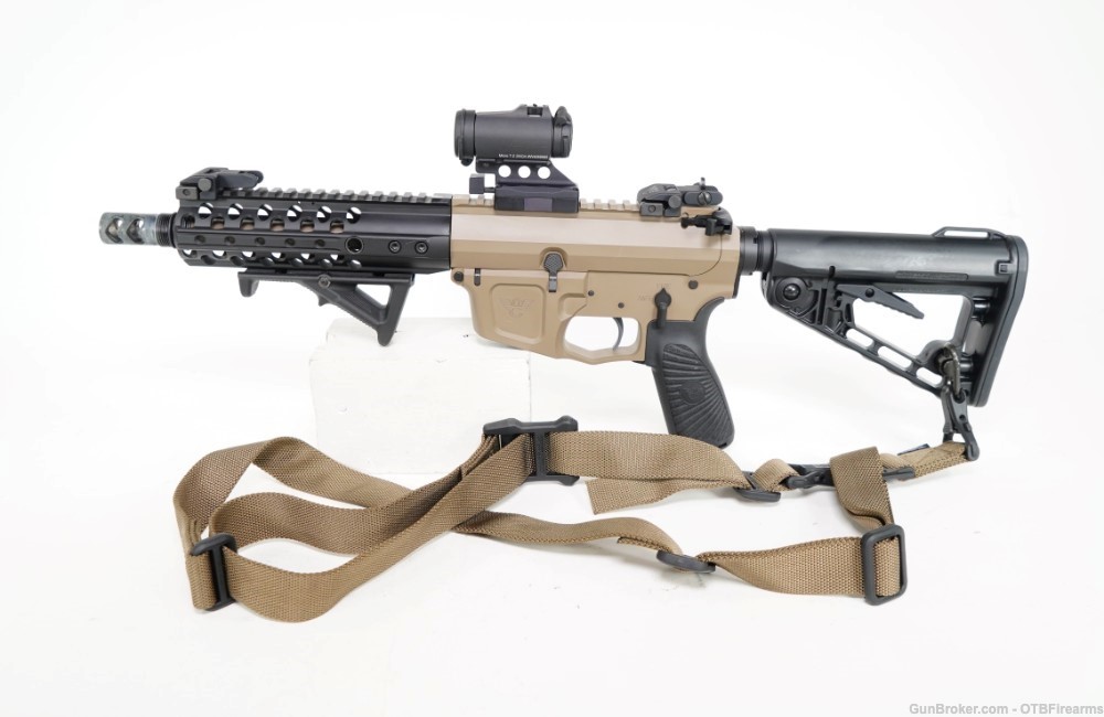 Wilson Combat AR9-G 9mm FDE with Aimpoint Micro T-2 SBR-img-0