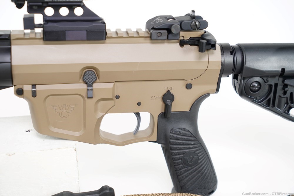 Wilson Combat AR9-G 9mm FDE with Aimpoint Micro T-2 SBR-img-5