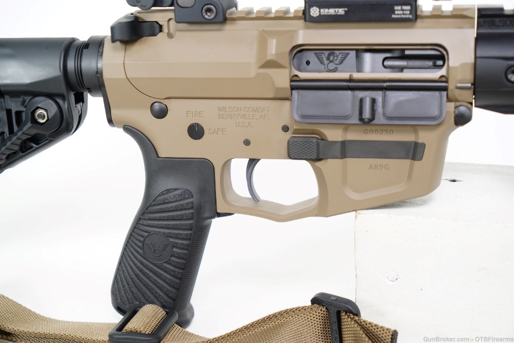 Wilson Combat AR9-G 9mm FDE with Aimpoint Micro T-2 SBR-img-13