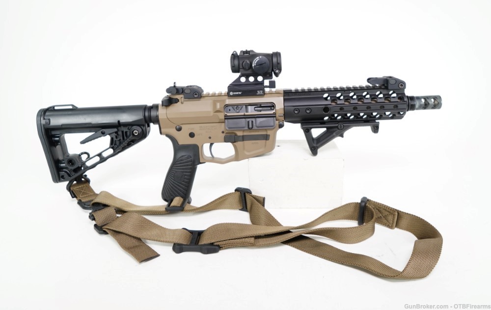Wilson Combat AR9-G 9mm FDE with Aimpoint Micro T-2 SBR-img-18
