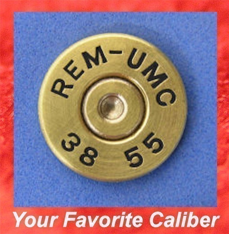 REM-UMC 38-55 Cartridge Hat Pin  Tie Tac  Ammo Bullet-img-0