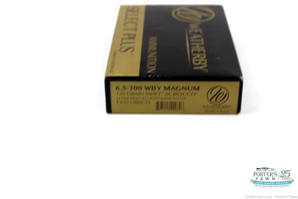Weatherby Select Plus 6.5-300 Wby Magnum 130 gr Swift Scirocco Ammunition-img-1